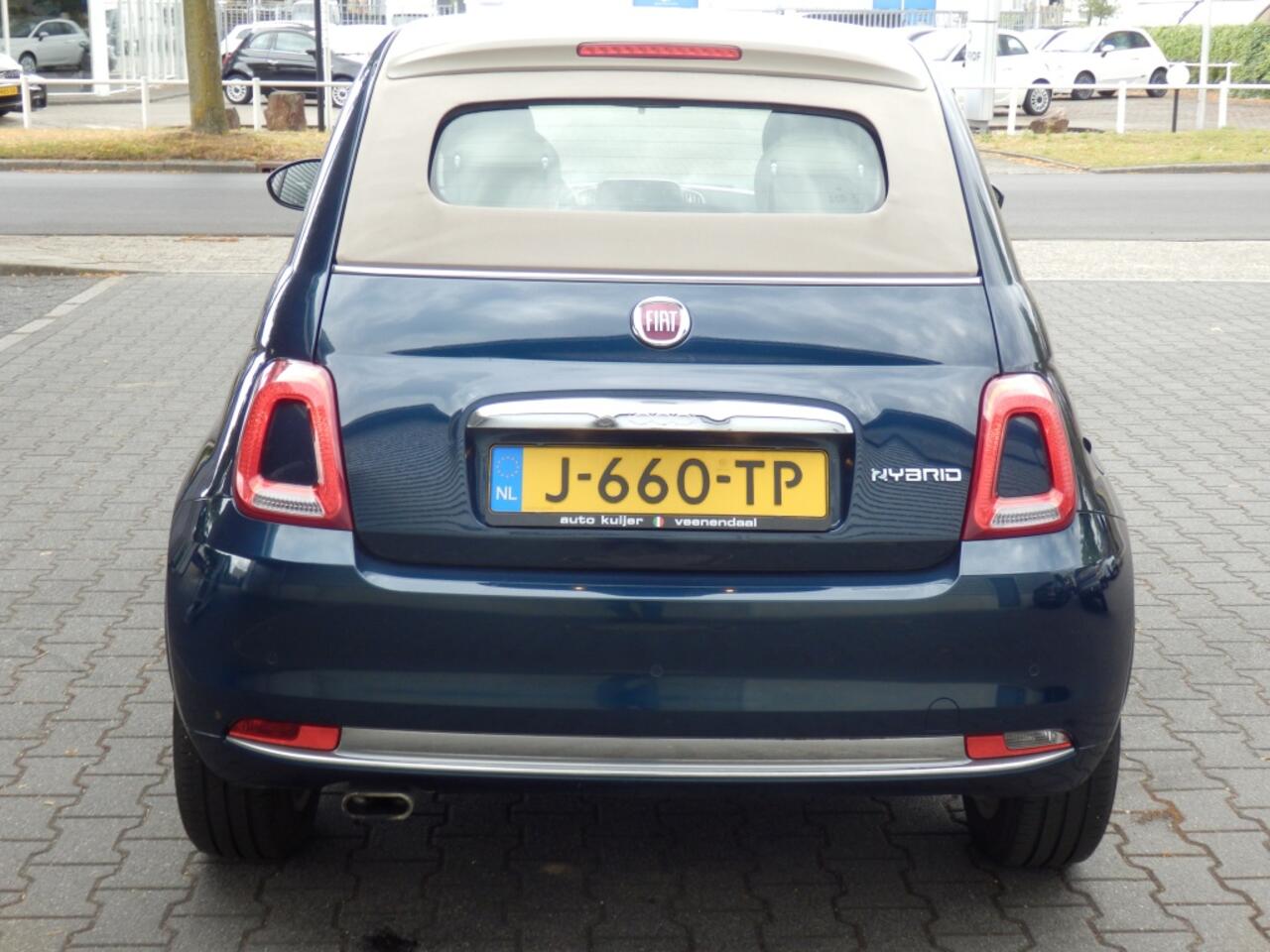 Fiat 500C 70pk Hybride | Lounge | Apple Carpl. / Andr. Auto | Cruise ctrl