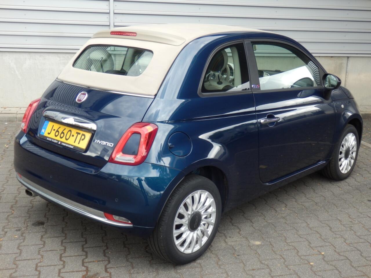 Fiat 500C 70pk Hybride | Lounge | Apple Carpl. / Andr. Auto | Cruise ctrl