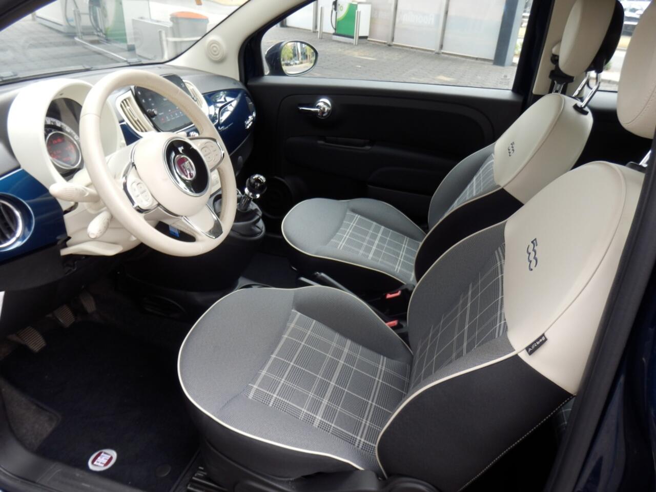 Fiat 500C 70pk Hybride | Lounge | Apple Carpl. / Andr. Auto | Cruise ctrl