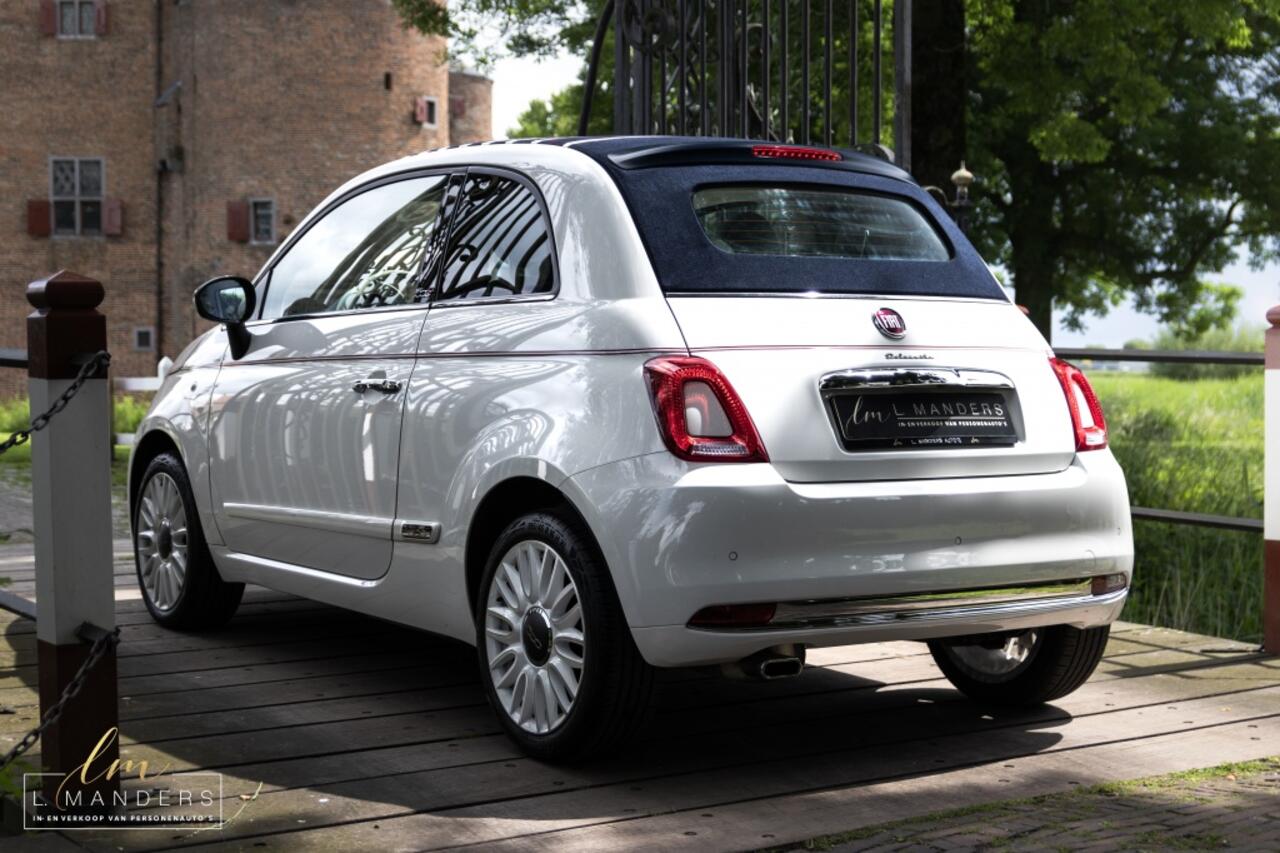 Fiat 500C 1.0 Hybrid Dolcevita 2020 WIT | Cabrio | Leder | Limited Edition