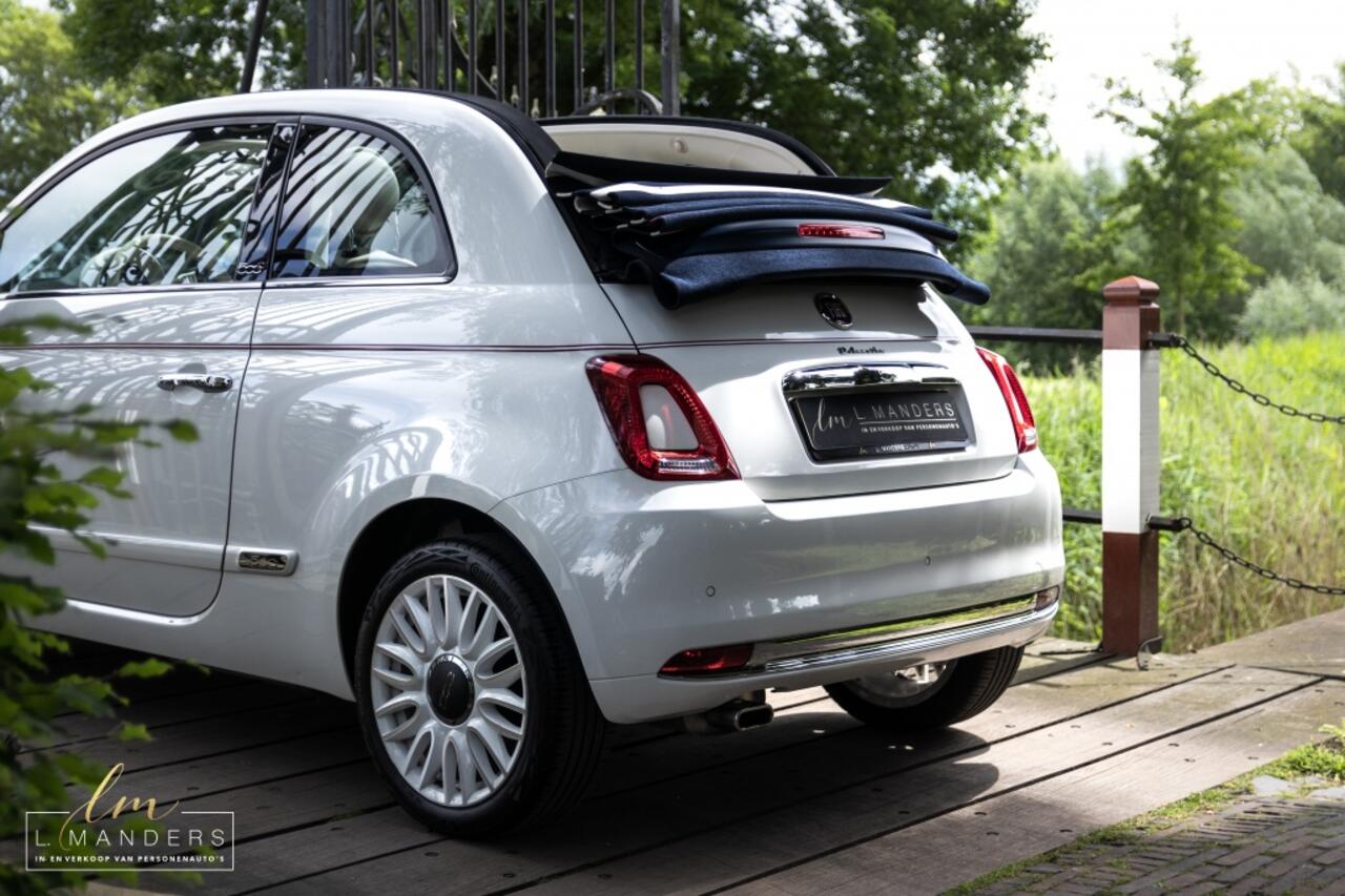 Fiat 500C 1.0 Hybrid Dolcevita 2020 WIT | Cabrio | Leder | Limited Edition
