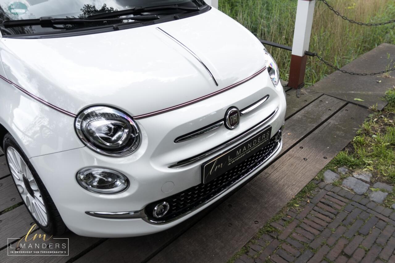 Fiat 500C 1.0 Hybrid Dolcevita 2020 WIT | Cabrio | Leder | Limited Edition
