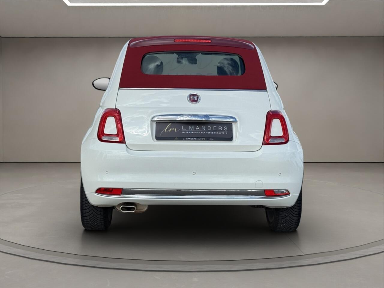 Fiat 500C 1.2 Star 2020 WIT PARELMOER | Cabrio | Navigatie | Airco