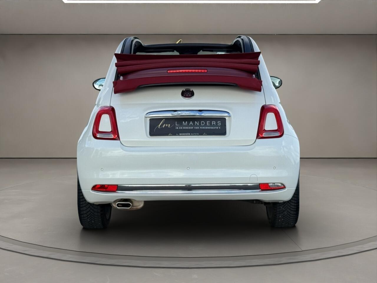 Fiat 500C 1.2 Star 2020 WIT PARELMOER | Cabrio | Navigatie | Airco