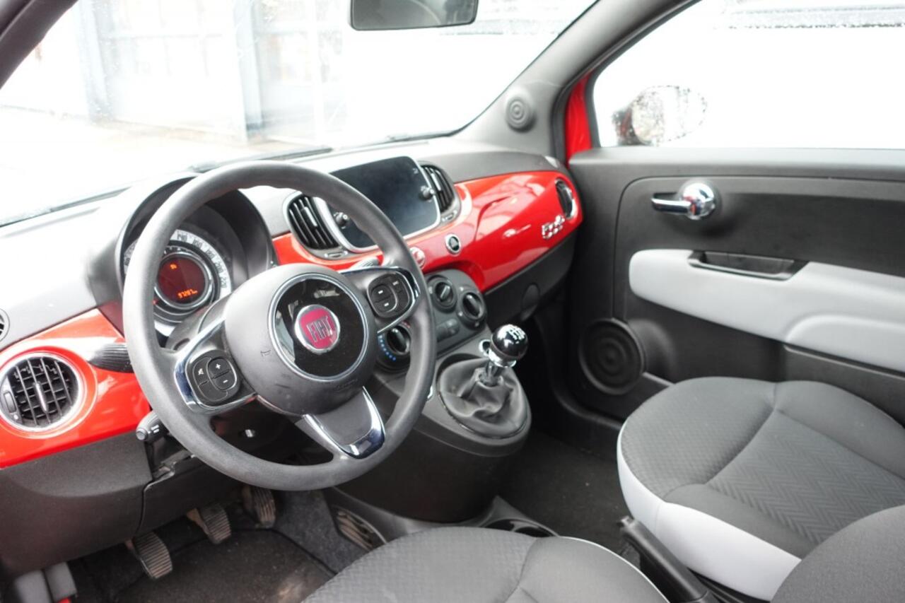 Fiat 500C 1.0 Black en Red Edition Hybride