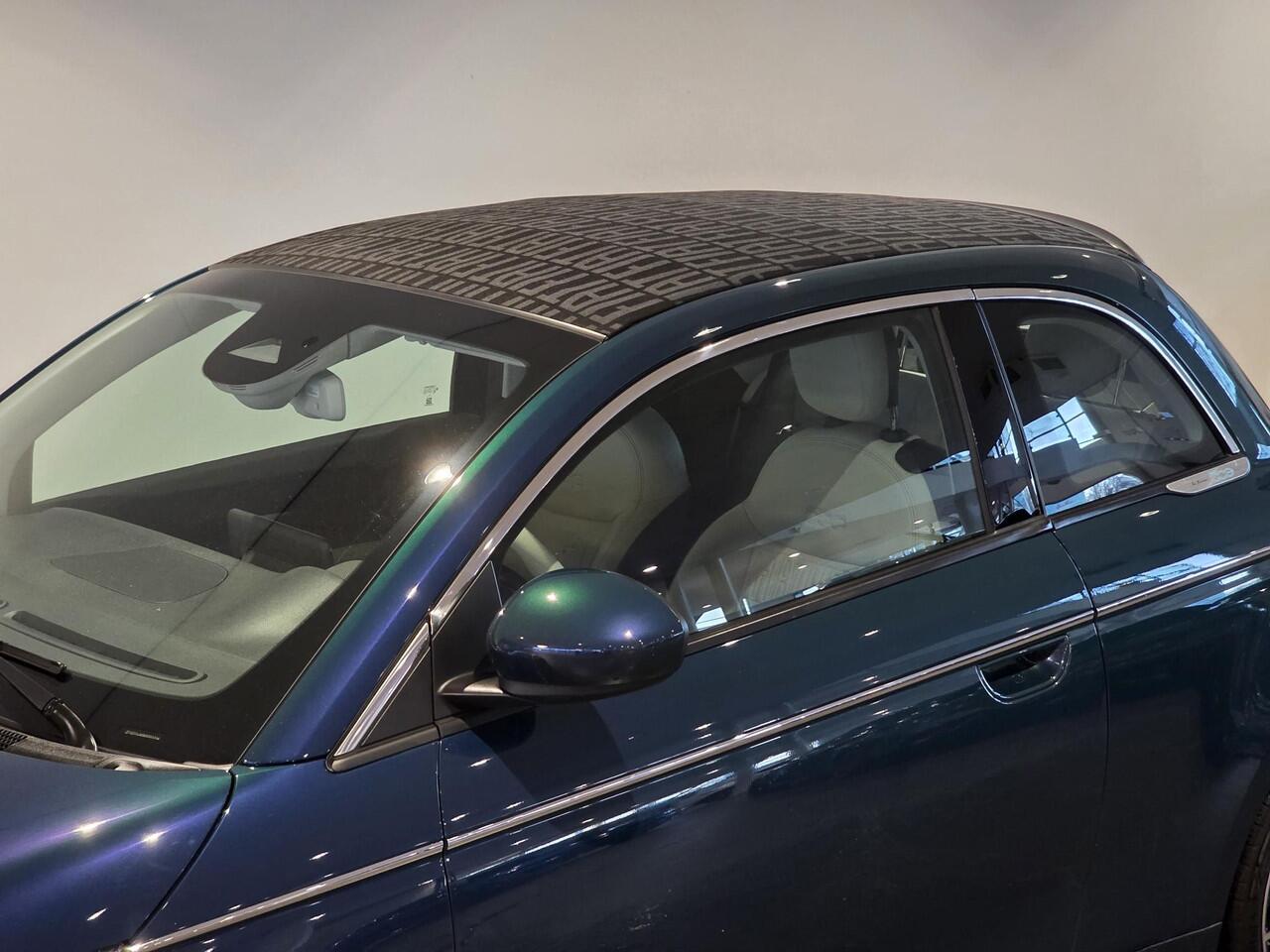 Fiat 500C La Prima 42kWh 118pk | LEDER | CAMERA | KEYLESS | APPLE CARPLAY / ANDROID AUTO | OPEN DAK | SCHUIF/KANTELDAK | CABRIO |