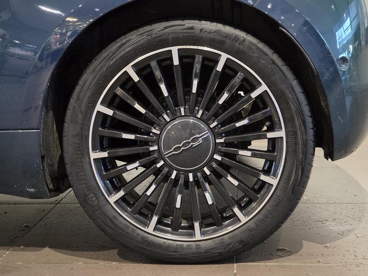 Fiat 500C La Prima 42kWh 118pk | LEDER | CAMERA | KEYLESS | APPLE CARPLAY / ANDROID AUTO | OPEN DAK | SCHUIF/KANTELDAK | CABRIO |