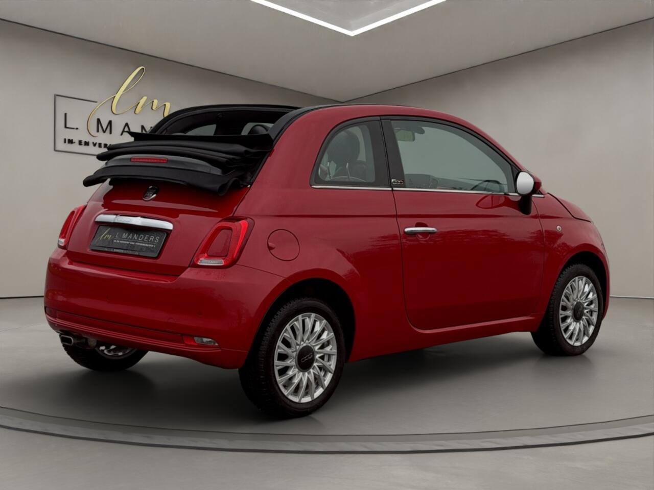 Fiat 500C 1.2 Lounge 2020 ROOD | Cabriolet | Apple CarPlay