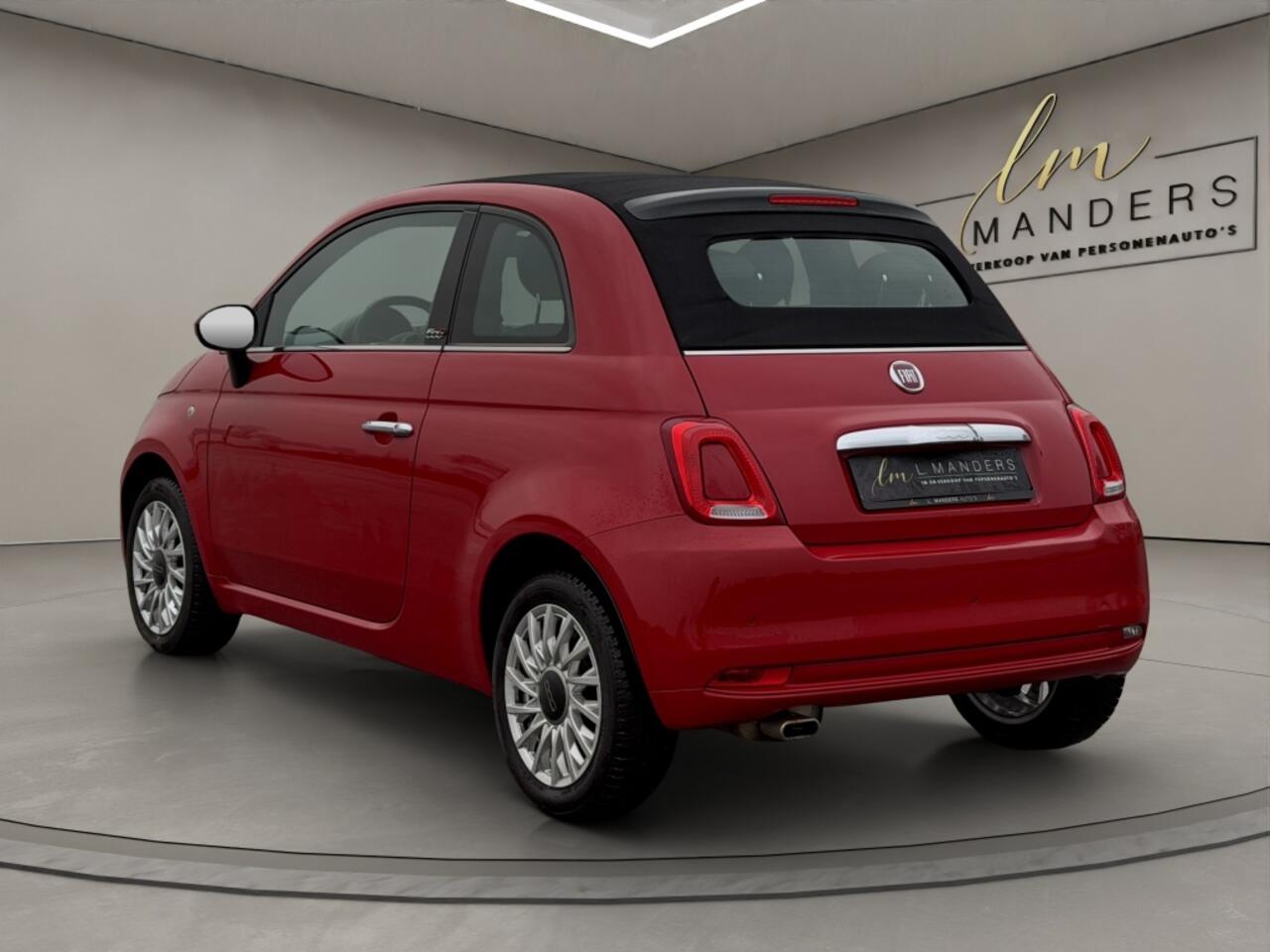 Fiat 500C 1.2 Lounge 2020 ROOD | Cabriolet | Apple CarPlay