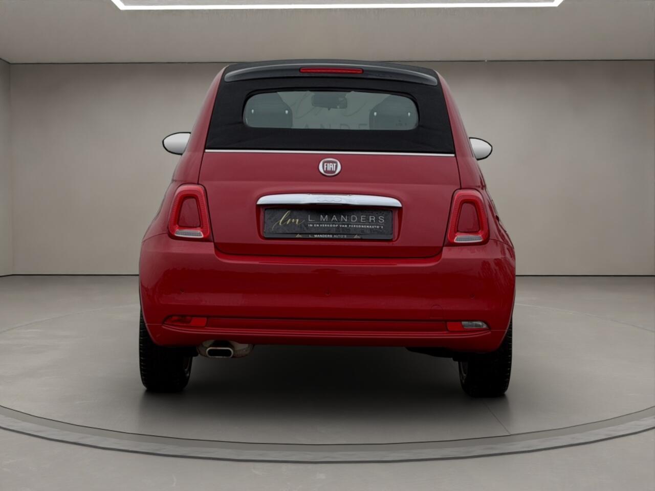 Fiat 500C 1.2 Lounge 2020 ROOD | Cabriolet | Apple CarPlay