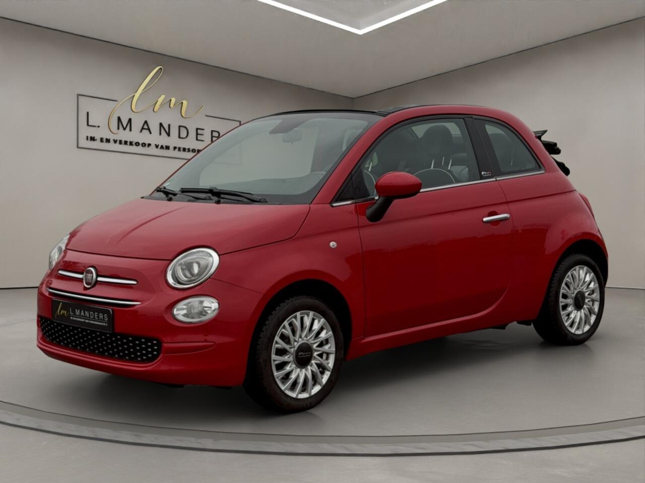 Fiat 500C 1.2 Lounge 2020 ROOD | Cabriolet | Apple CarPlay