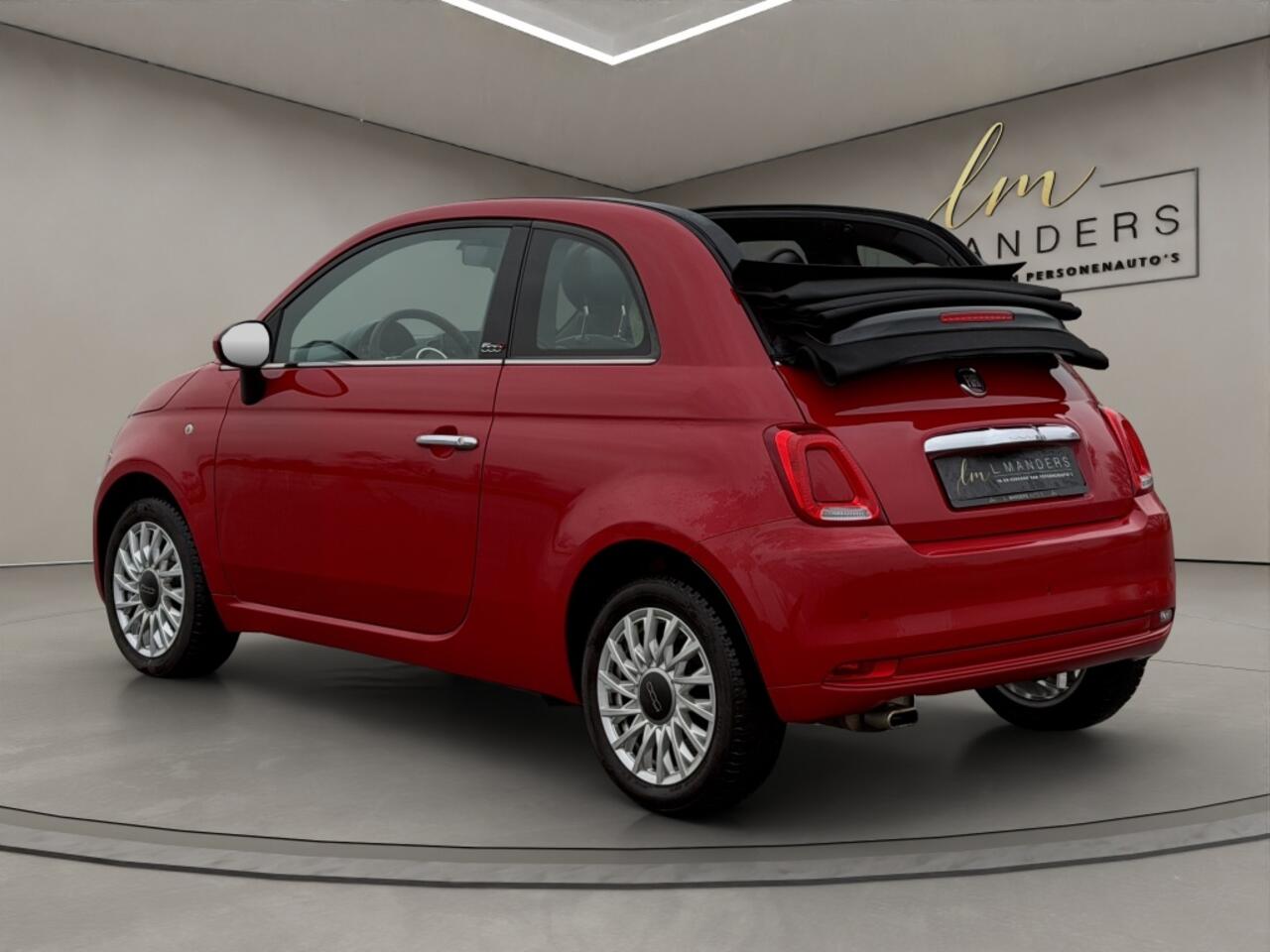 Fiat 500C 1.2 Lounge 2020 ROOD | Cabriolet | Apple CarPlay
