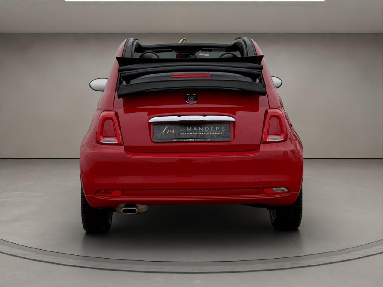 Fiat 500C 1.2 Lounge 2020 ROOD | Cabriolet | Apple CarPlay