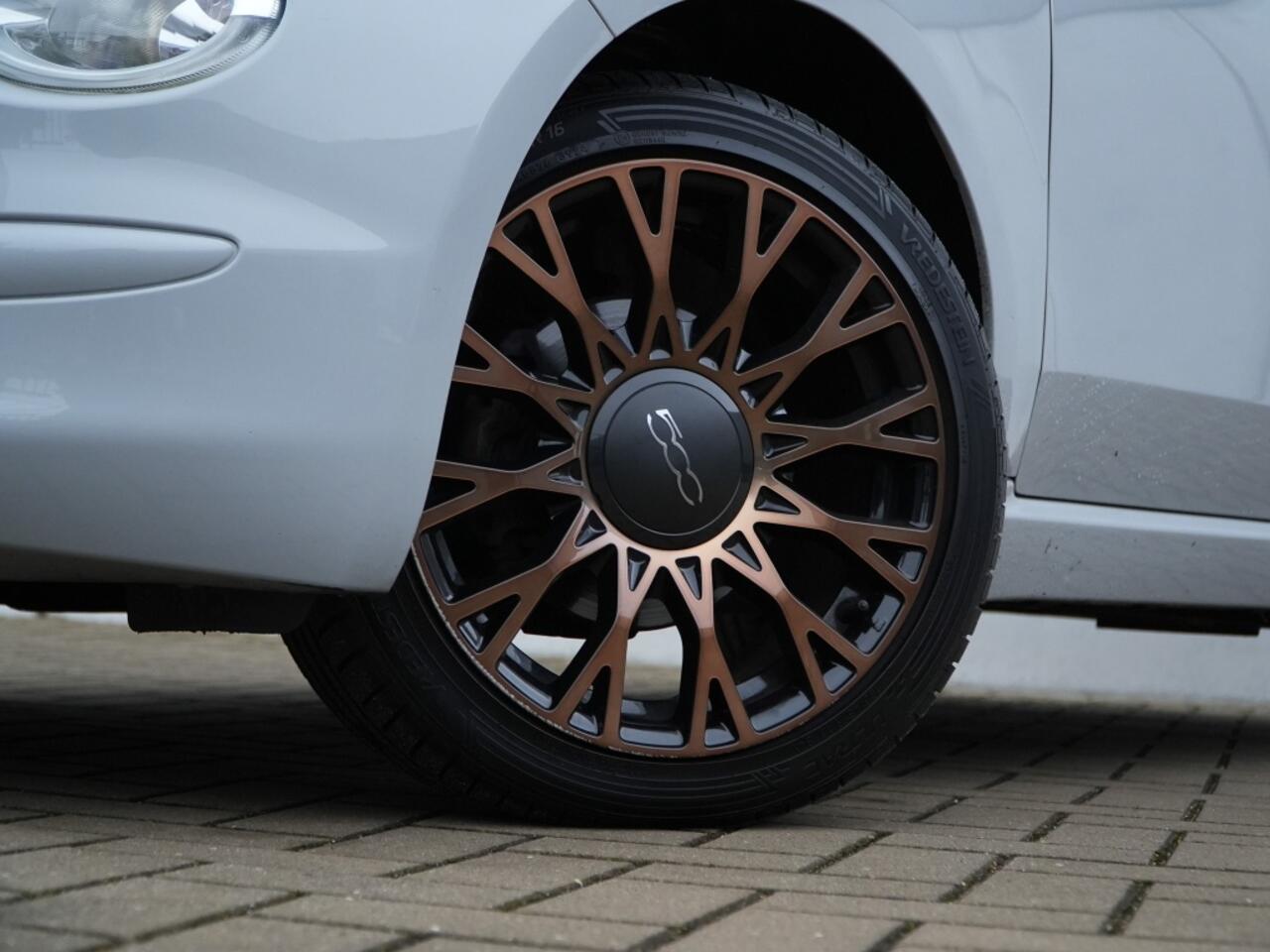 Fiat 500C TwinAir Turbo 85 PK 120th | Carplay | Cruise | PDC | 16"