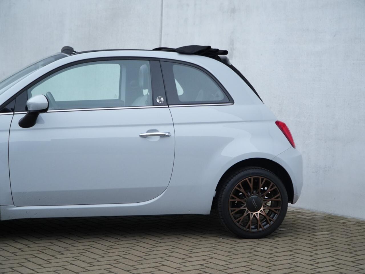 Fiat 500C TwinAir Turbo 85 PK 120th | Carplay | Cruise | PDC | 16"