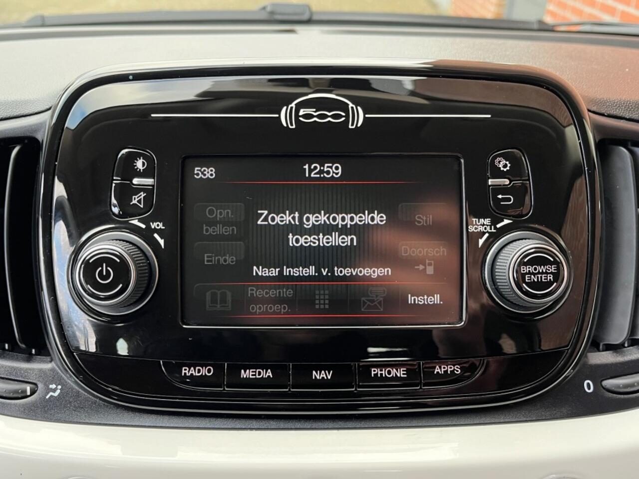 Fiat 500C 0.9 TwinAir T / 1E EIGENAAR / NAVI AIRCO CRUISE BLUETOOTH