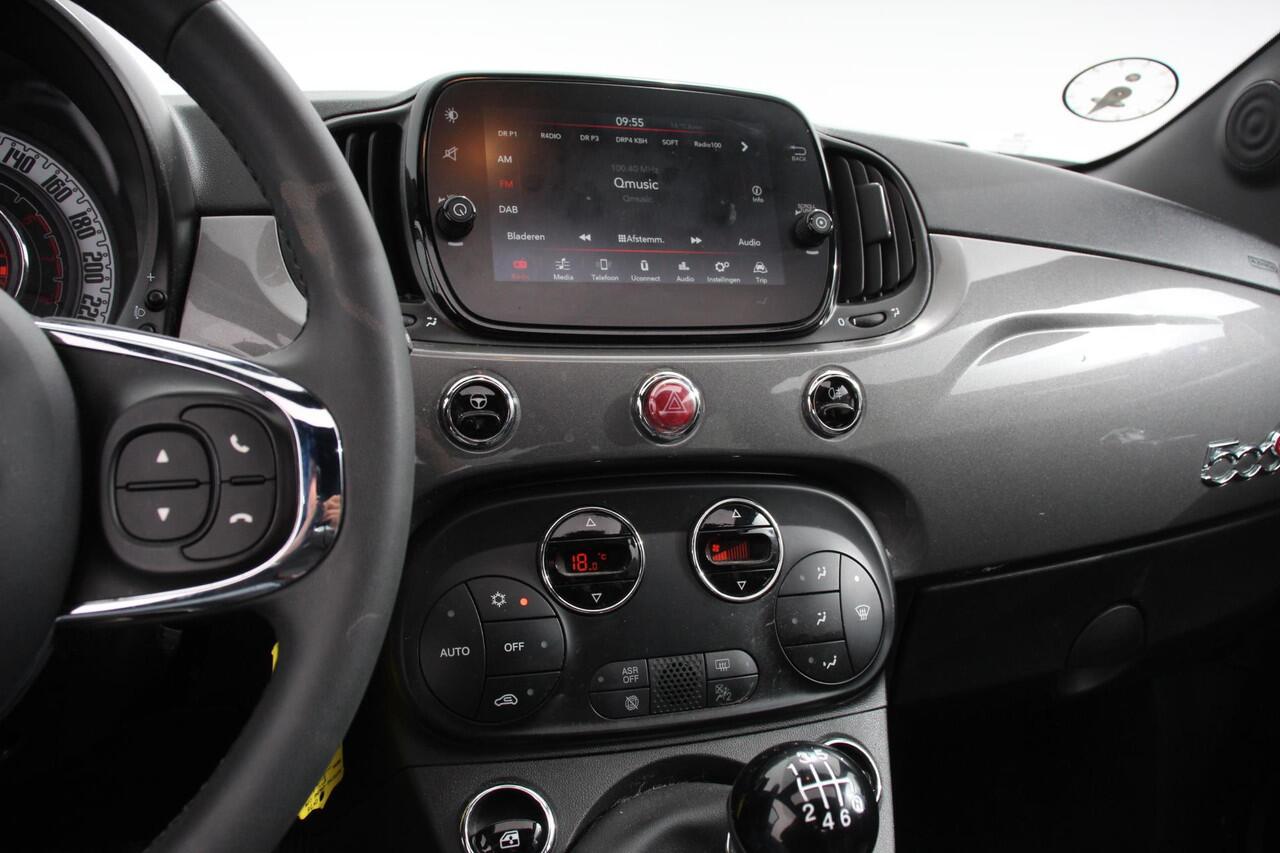 Fiat 500C 1.0 Hybrid Lounge Plus | Navigatie | Cruise Control |Climate Control | Parkeersensoren Achter | DAB | Lichtmetalen velgen