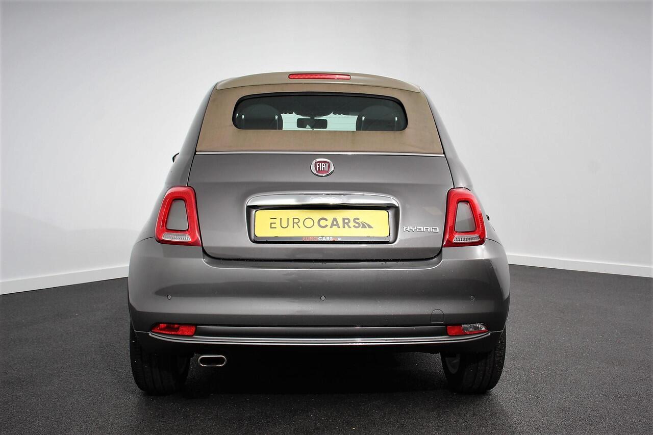 Fiat 500C 1.0 Hybrid Lounge Plus | Navigatie | Cruise Control |Climate Control | Parkeersensoren Achter | DAB | Lichtmetalen velgen