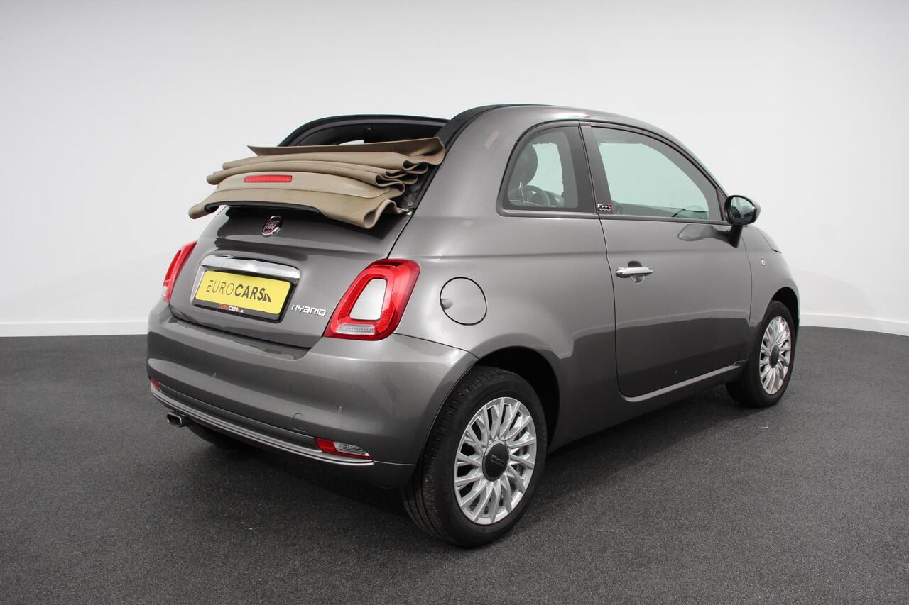 Fiat 500C 1.0 Hybrid Lounge Plus | Navigatie | Cruise Control |Climate Control | Parkeersensoren Achter | DAB | Lichtmetalen velgen