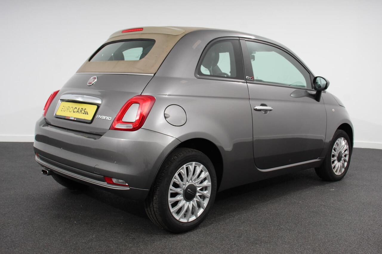Fiat 500C 1.0 Hybrid Lounge Plus | Navigatie | Cruise Control |Climate Control | Parkeersensoren Achter | DAB | Lichtmetalen velgen