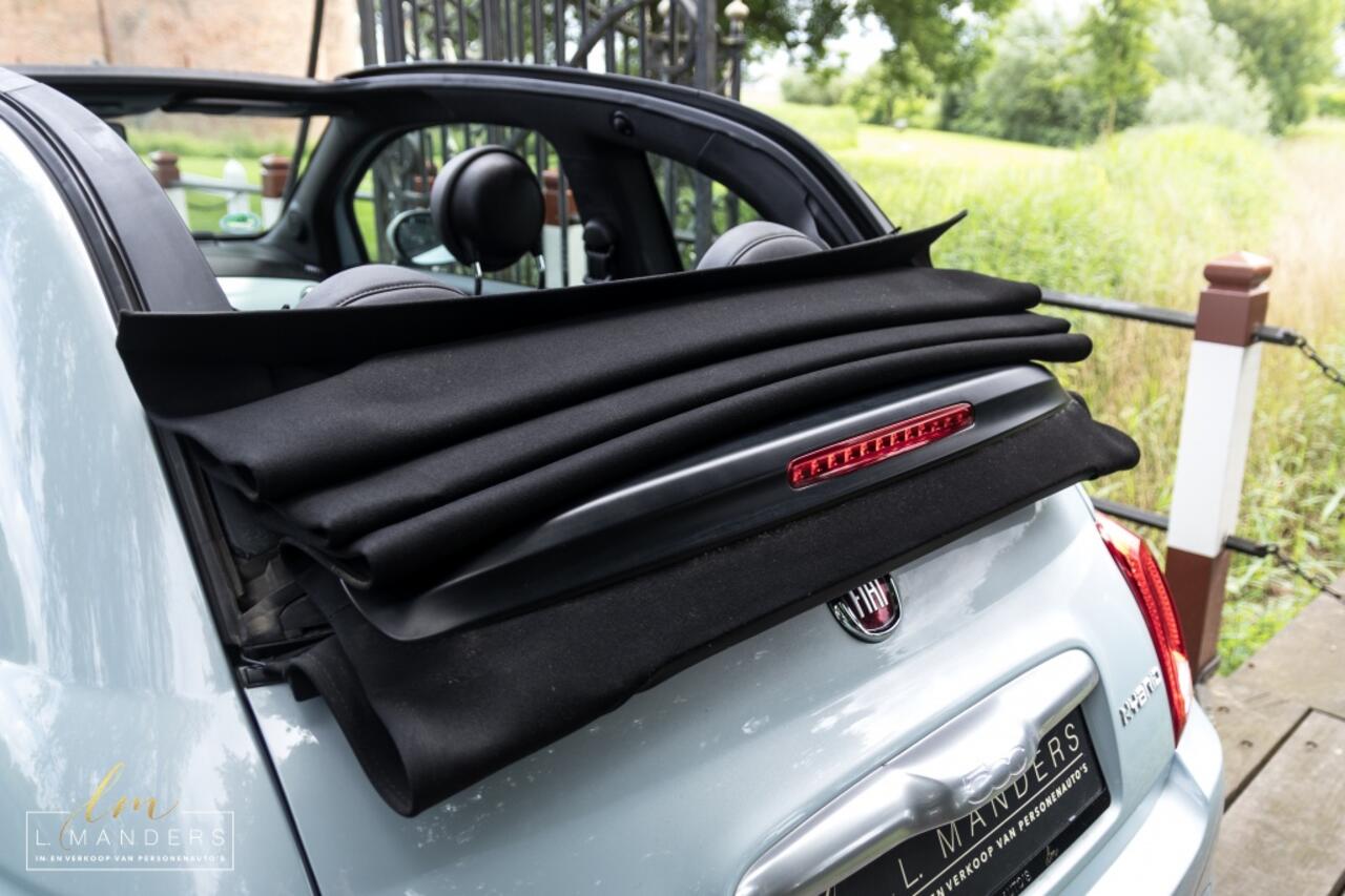 Fiat 500C 1.0 Hybrid Launch Edition 2020 BLAUW | Cabrio | Display | PDC