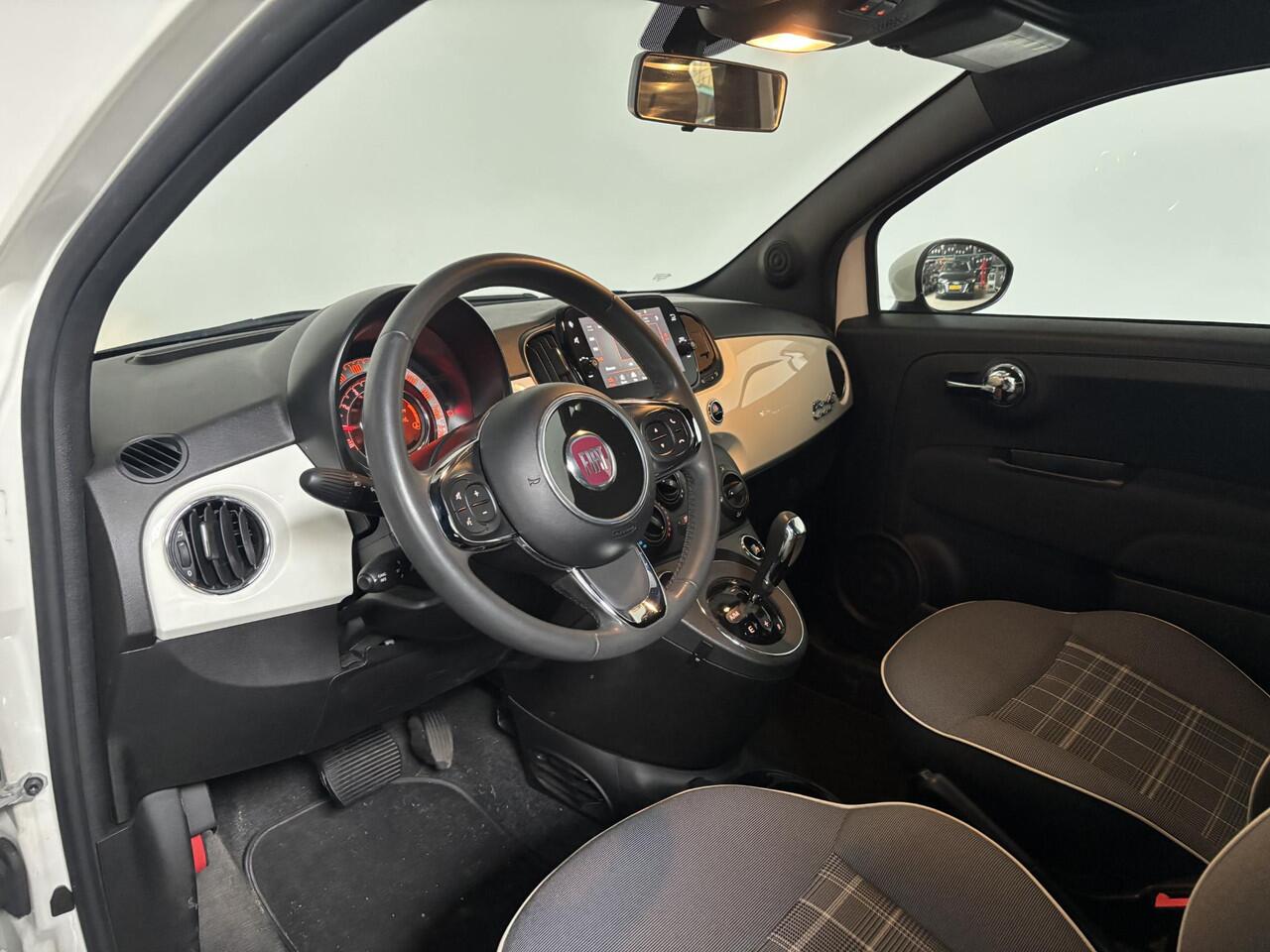 Fiat 500C 1.2 Automaat Lounge Cruise Control Navigatie Airco Parkeersensoren Achter Lichtmetalen Velgen