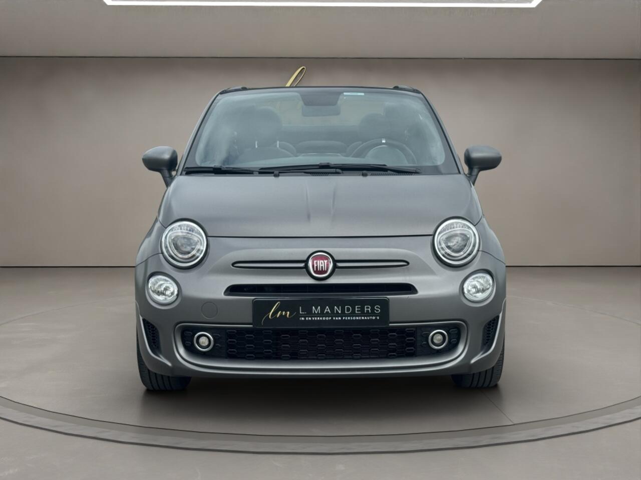Fiat 500C 1.0 Hybrid Sport 2021 MAT GRIJS | Cabriolet | Leder | Grigio Opa