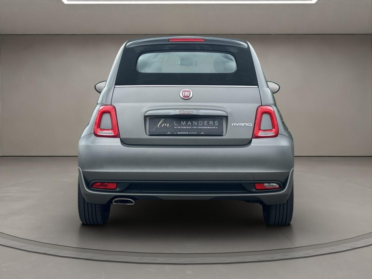 Fiat 500C 1.0 Hybrid Sport 2021 MAT GRIJS | Cabriolet | Leder | Grigio Opa