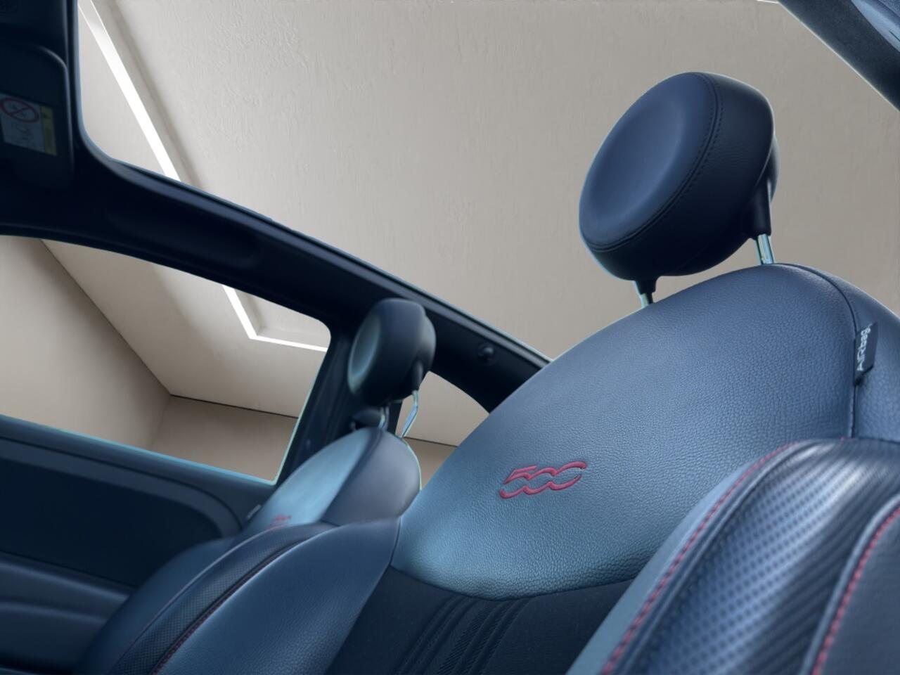 Fiat 500C 1.0 Hybrid Sport 2021 GRIJS | Cabriolet | Leder | Airco