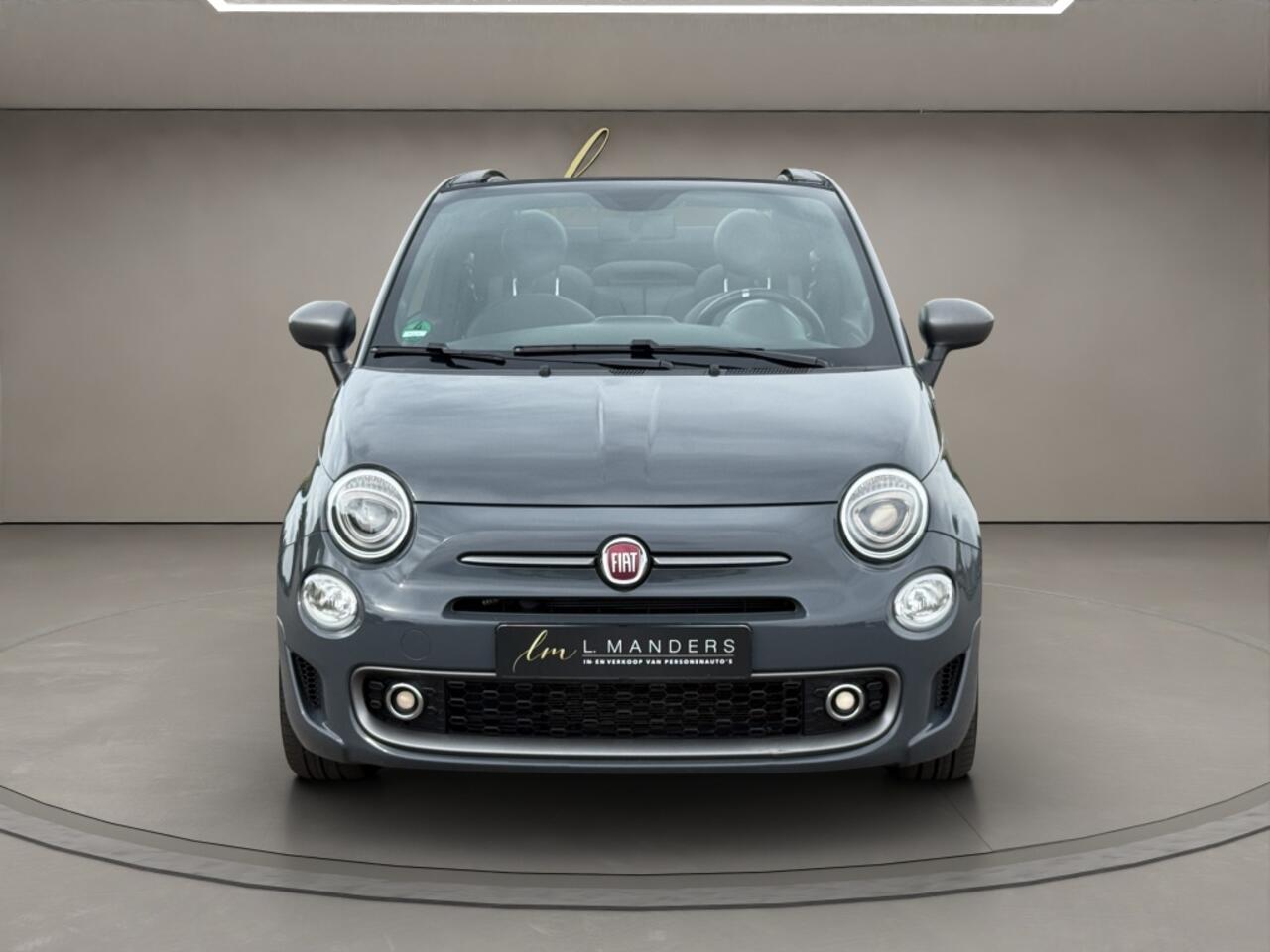 Fiat 500C 1.0 Hybrid Sport 2021 GRIJS | Cabriolet | Leder | Airco