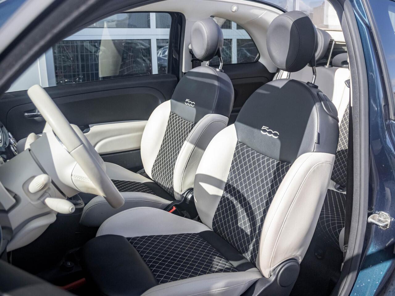 Fiat 500C Hybrid Dolcevita | Pack Style | Pack Comfort | Pack Tech+ | 16" | Ambiance Ivoor