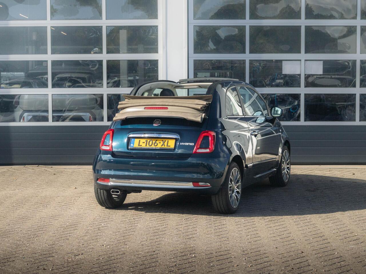 Fiat 500C Hybrid Dolcevita | Pack Style | Pack Comfort | Pack Tech+ | 16" | Ambiance Ivoor