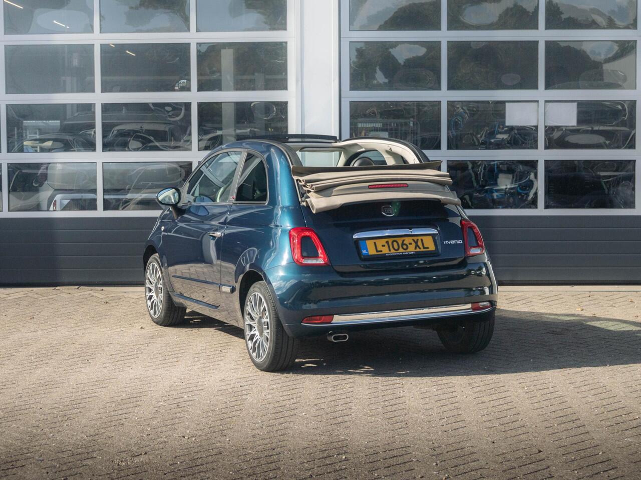 Fiat 500C Hybrid Dolcevita | Pack Style | Pack Comfort | Pack Tech+ | 16" | Ambiance Ivoor
