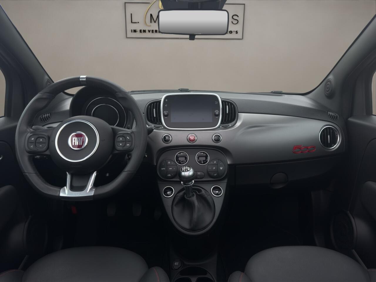 Fiat 500C 1.0 Hybrid Sport 2021 MAT GRIJS | Cabriolet | Leder | Grigio Opa