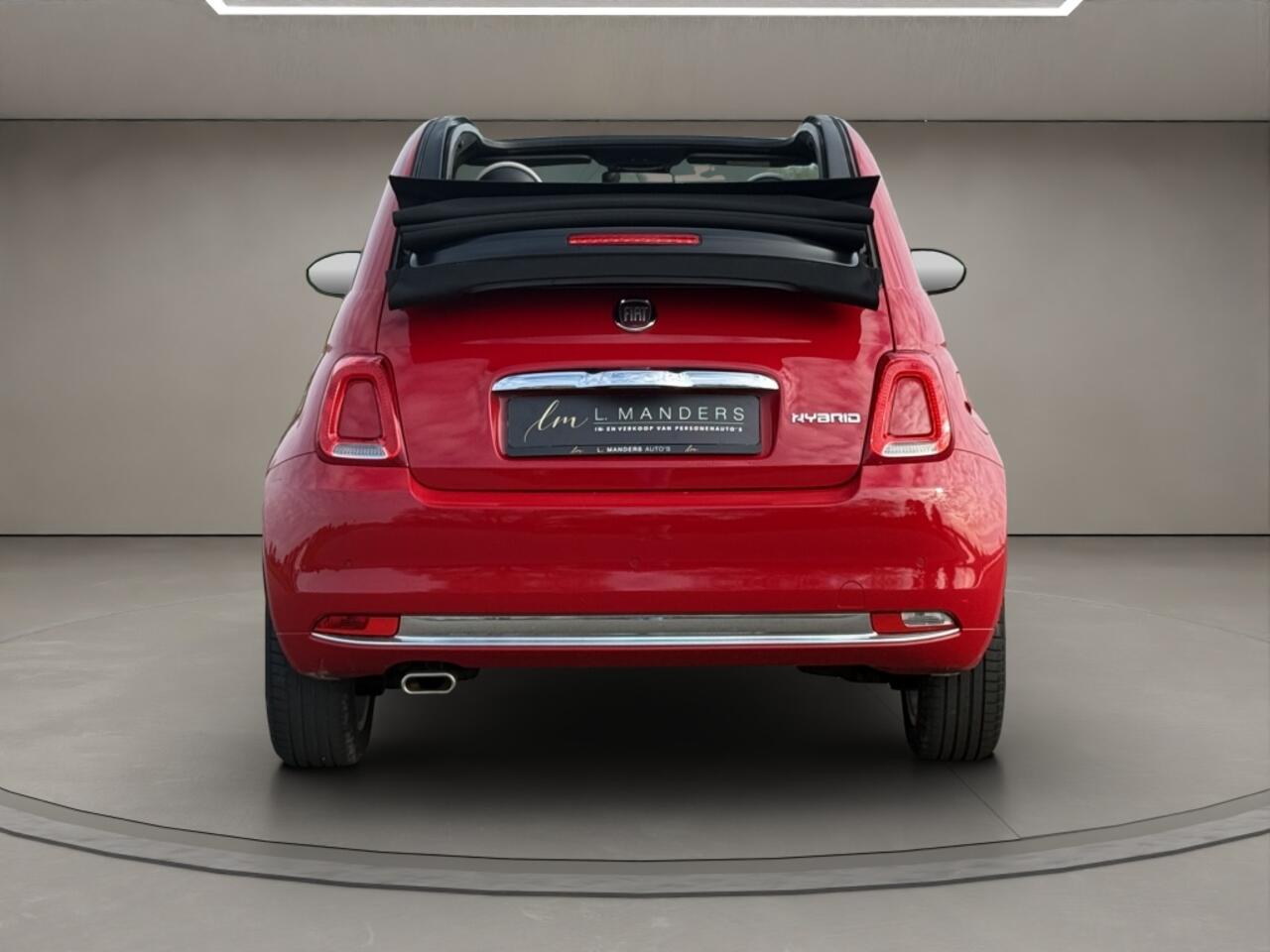 Fiat 500C 1.0 Hybrid Dolcevita 2021 ROOD | Cruise Control | Apple CarPlay