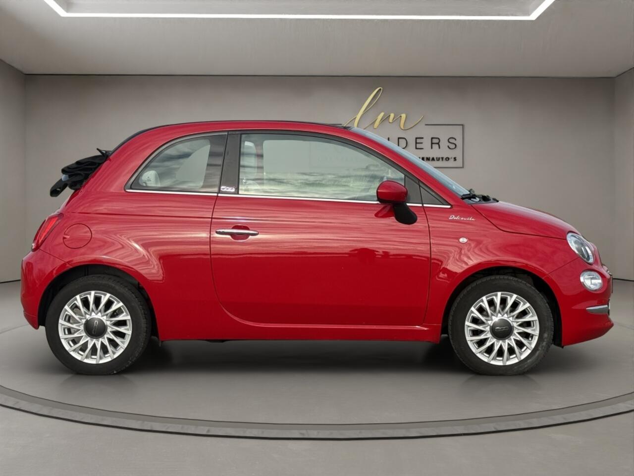 Fiat 500C 1.0 Hybrid Dolcevita 2021 ROOD | Cruise Control | Apple CarPlay