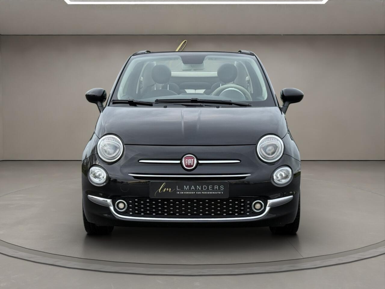 Fiat 500C 1.0 Hybrid Dolcevita 2021 ZWART | Cabrio | Apple CarPlay