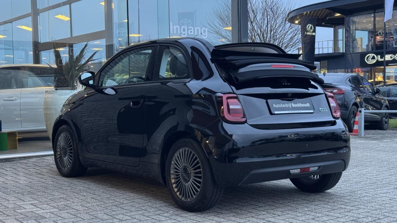 Fiat 500C Icon 42 kWh | Navi | Camera | Stoelverwarming
