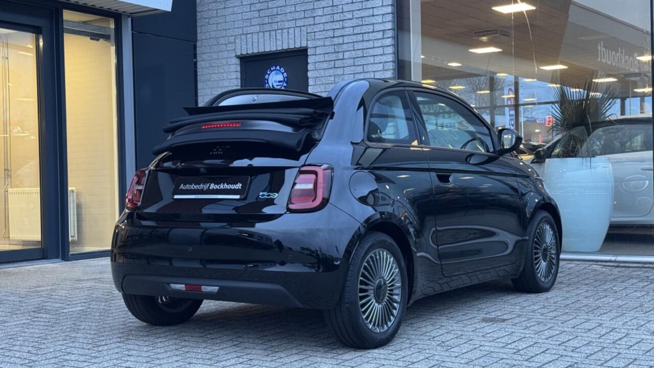 Fiat 500C Icon 42 kWh | Navi | Camera | Stoelverwarming