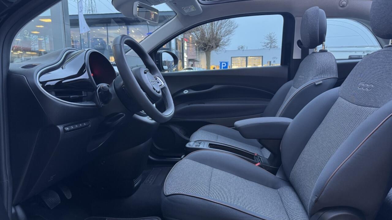 Fiat 500C Icon 42 kWh | Navi | Camera | Stoelverwarming