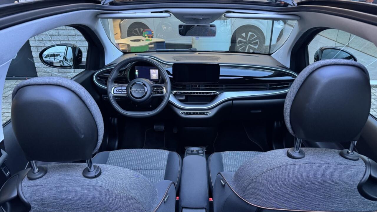 Fiat 500C Icon 42 kWh | Navi | Camera | Stoelverwarming