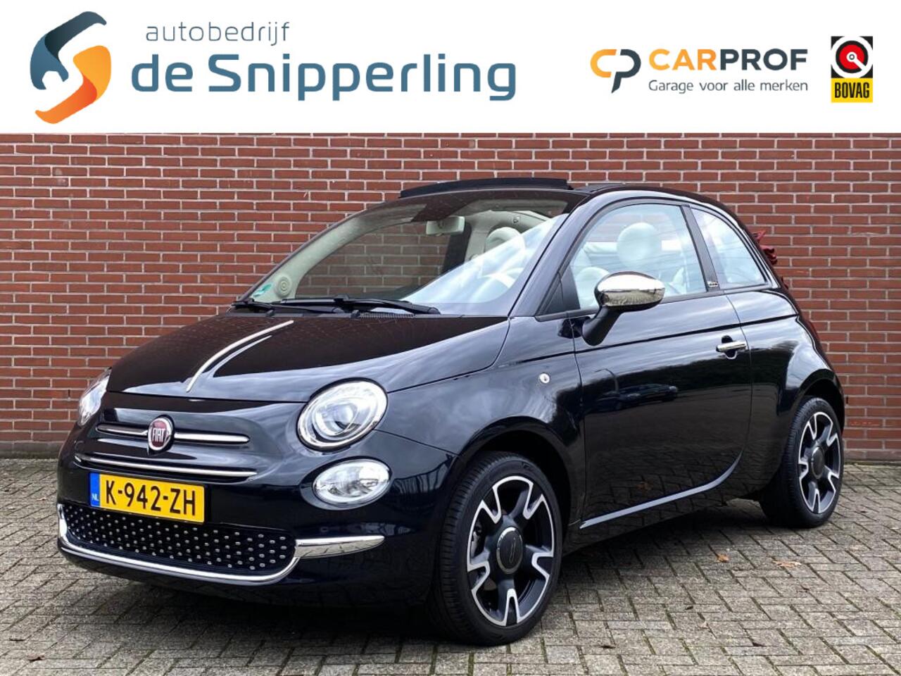 Fiat 500C 1.0 HYBR. LOUNGE NAV CRUISE CARPLAY DAB LMV PDC