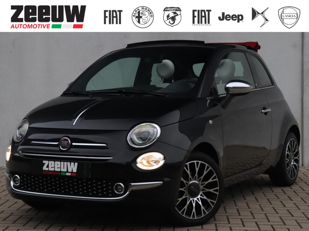 Fiat 500C 1.0 Hybrid 70 PK Star | Carplay | Clima | Chrome | Cruise | 16"