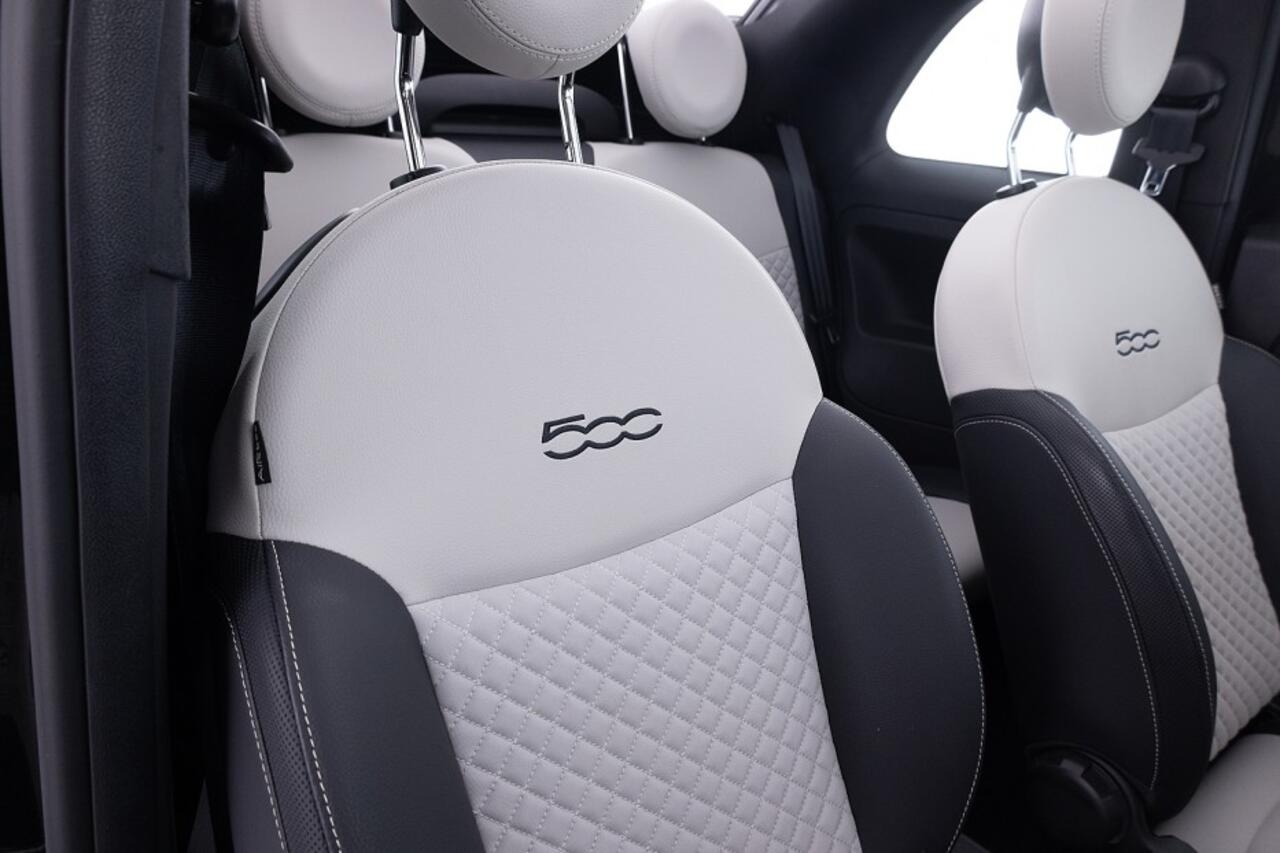 Fiat 500C 1.0 Hybrid Dolcevita | Half LEDER | AIRCO | VELGEN | Mistlampen