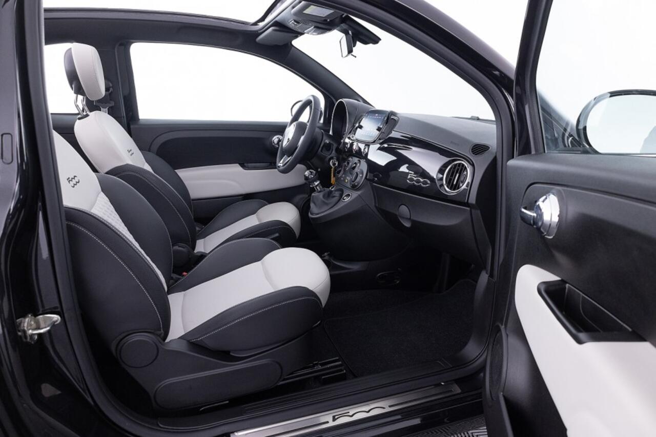 Fiat 500C 1.0 Hybrid Dolcevita | Half LEDER | AIRCO | VELGEN | Mistlampen