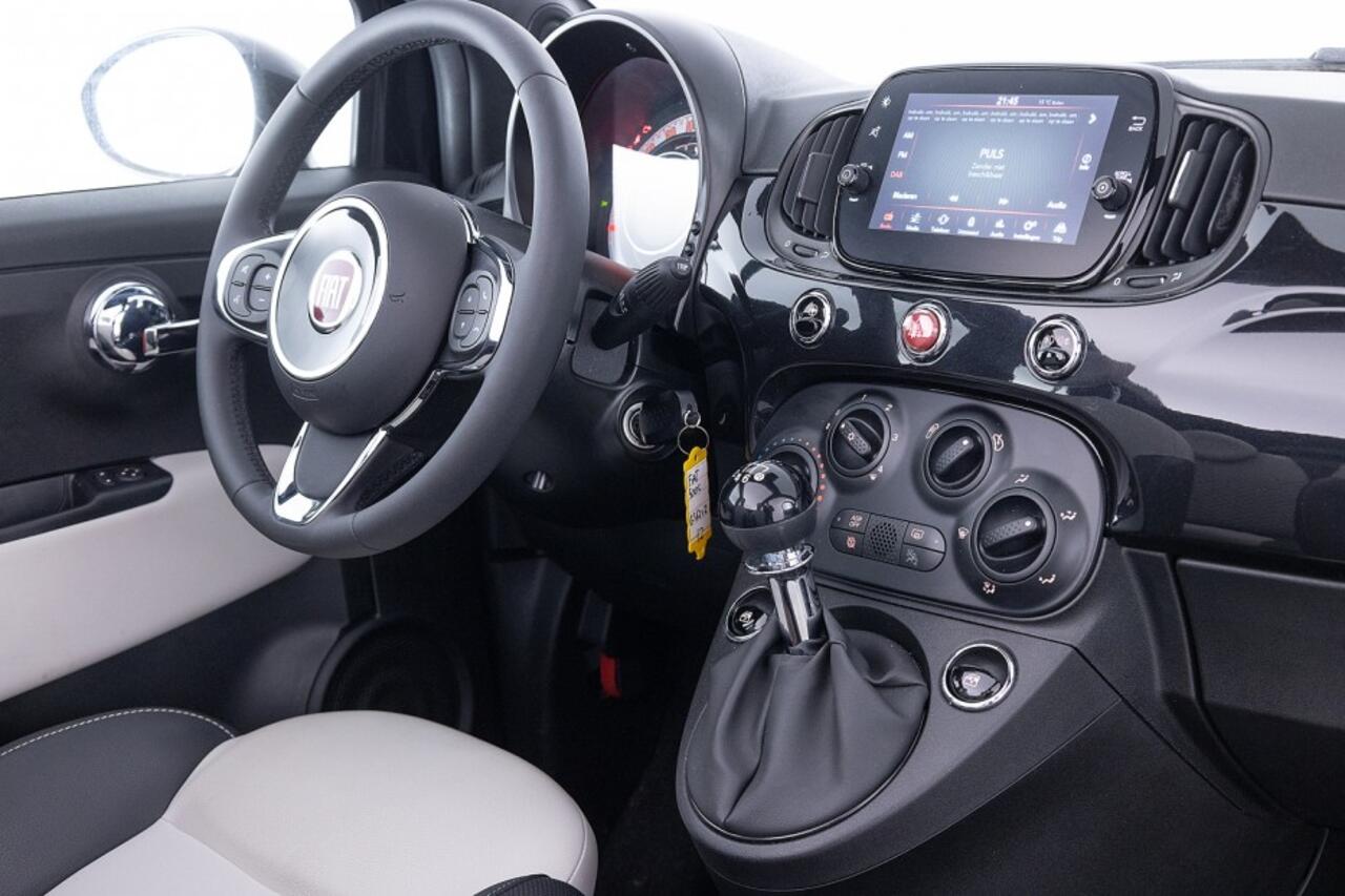 Fiat 500C 1.0 Hybrid Dolcevita | Half LEDER | AIRCO | VELGEN | Mistlampen