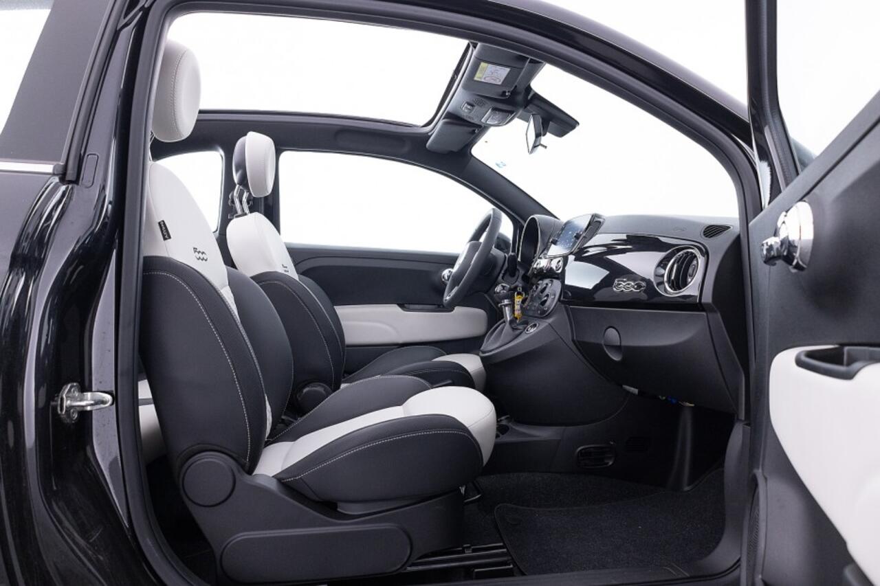 Fiat 500C 1.0 Hybrid Dolcevita | Half LEDER | AIRCO | VELGEN | Mistlampen