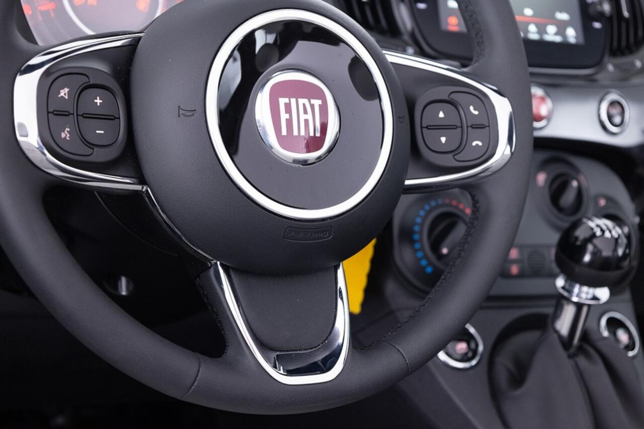 Fiat 500C 1.0 Hybrid Dolcevita | Half LEDER | AIRCO | VELGEN | Mistlampen