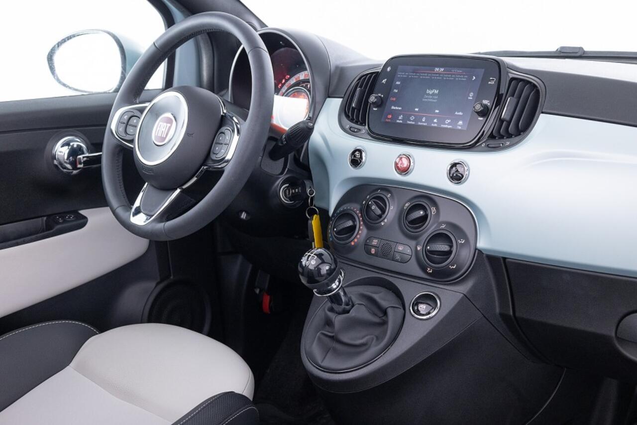 Fiat 500C 1.0 Hybrid Dolcevita | Half LEDER | AIRCO | VELGEN | CARPLAY