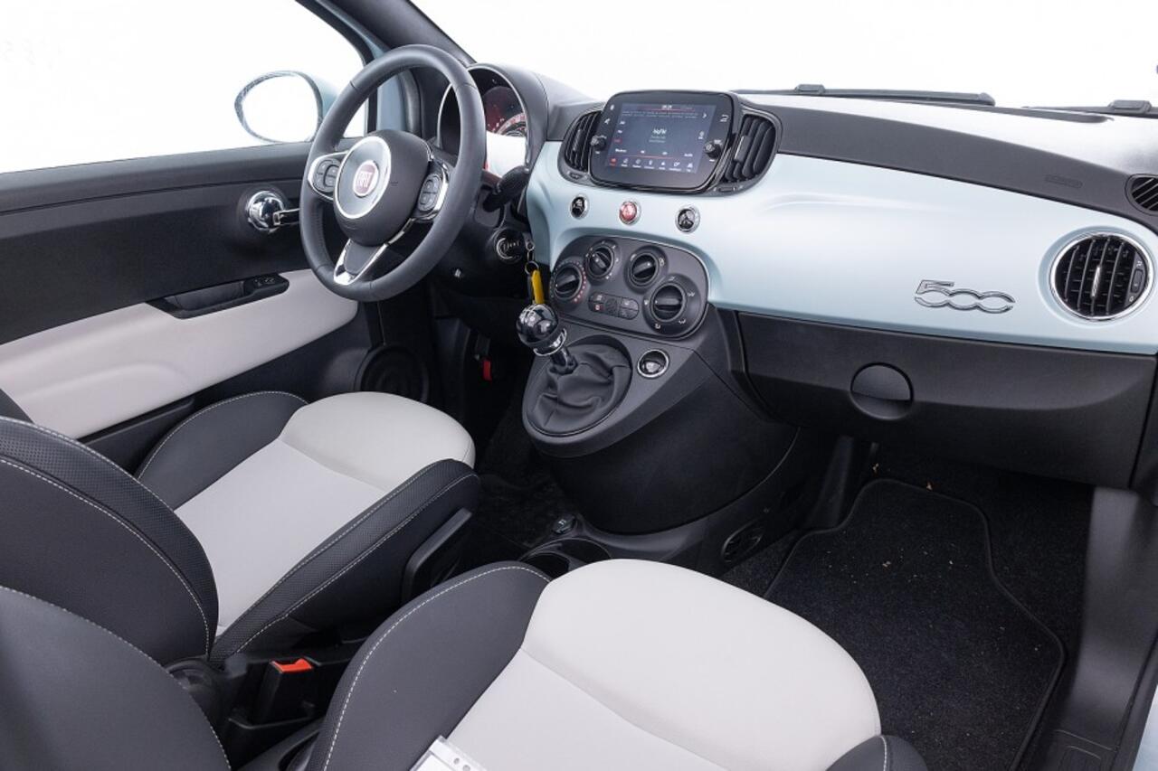 Fiat 500C 1.0 Hybrid Dolcevita | Half LEDER | AIRCO | VELGEN | CARPLAY
